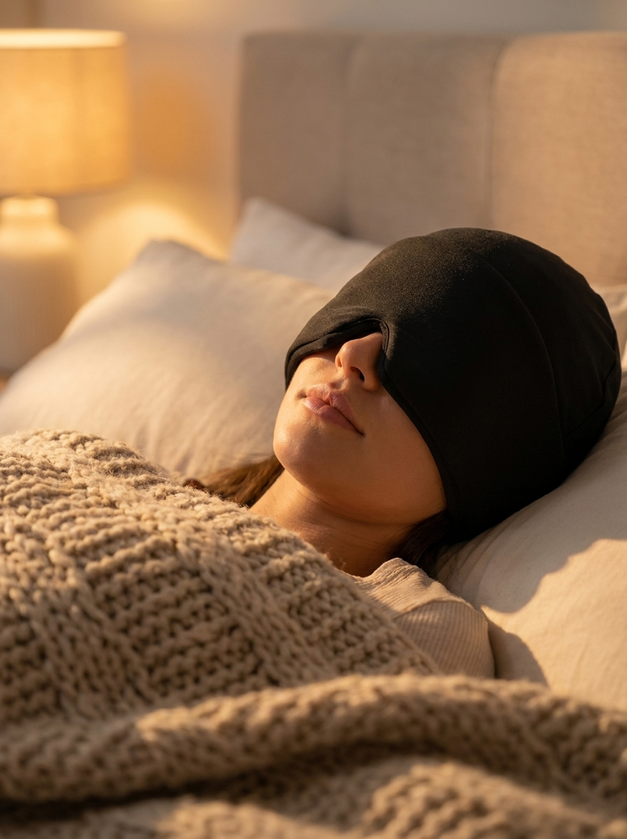 Cefalium – Gorro de Gel Frío y Calor para Dolor de Cabeza y Migraña